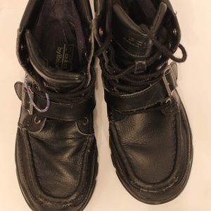 Polo Ralph  lauren  boots black